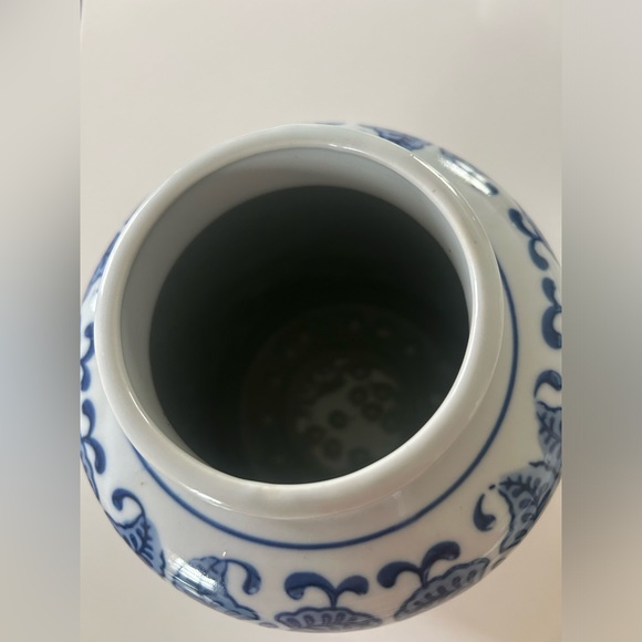 Vintage Handmade Porcelain China Ginger Jar | Chinoiserie | - Picture 3 of 4